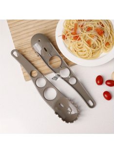   3 lyukú műanyag tésztaadagoló otthoni konyhai használatra - Mérete 27,8 cm/10,94 hüvelyk