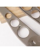 3 lyukú műanyag tésztaadagoló otthoni konyhai használatra - Mérete 27,8 cm/10,94 hüvelyk