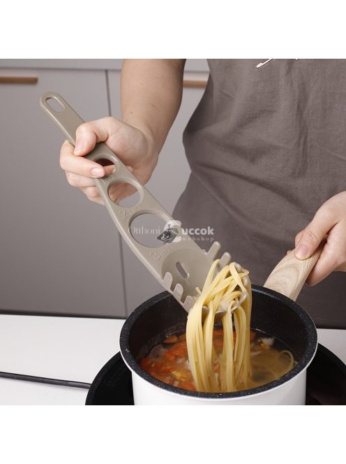 3 lyukú műanyag tésztaadagoló otthoni konyhai használatra - Mérete 27,8 cm/10,94 hüvelyk