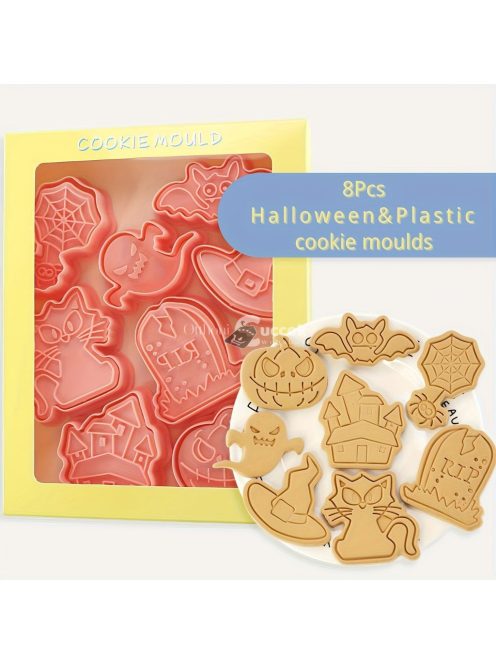 8 darabos Halloween Süteményszaggató Készlet