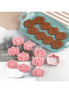 10 darabos Halloween Süteményszaggató Készlet