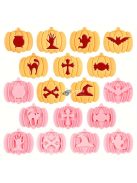 10 darabos Halloween Süteményszaggató Készlet