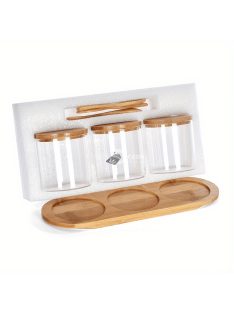   3db/szett, Fűszeres Edénykészlet, Konyhai Fűszeres Edény