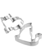 9 darab, cica alakú süti szaggatók, tészta szaggató, keksz formák