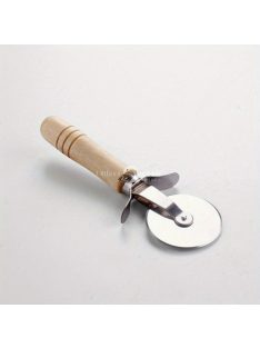   Könnyedén felszeletelheti a tökéletes pizzát ezzel a rozsdamentes acél pizzaszeletelő késsel