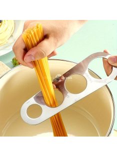   1db, Limiter tésztamérő, rozsdamentes acél tészta mérőeszköz, spagetti mérő, újrafelhasználható tészta adagszabályozás, konyhai kütyük, cikkek, háztartási konyhai eszközök, konyhai kellékek