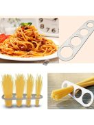 1db, Limiter tésztamérő, rozsdamentes acél tészta mérőeszköz, spagetti mérő, újrafelhasználható tészta adagszabályozás, konyhai kütyük, cikkek, háztartási konyhai eszközök, konyhai kellékek