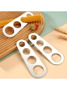 1db, Limiter tésztamérő, rozsdamentes acél tészta mérőeszköz, spagetti mérő, újrafelhasználható tészta adagszabályozás, konyhai kütyük, cikkek, háztartási konyhai eszközök, konyhai kellékek