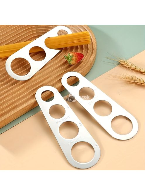 1db, Limiter tésztamérő, rozsdamentes acél tészta mérőeszköz, spagetti mérő, újrafelhasználható tészta adagszabályozás, konyhai kütyük, cikkek, háztartási konyhai eszközök, konyhai kellékek