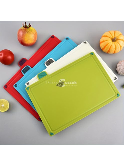 4db/készlet, Vágódeszka, Műanyag Vágódeszka