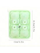 Medve alakú szilikon jégkockatartó - Sokoldalúan használható fagylaltos rudakhoz, popsikékhez és egyebekhez - Tökéletes Valentin-napra és Oktoberfest ünnepségekre