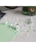 3 darab műanyag csillag alakú fondant süti szaggató rugós dugattyúval muffinokhoz és díszítésekhez