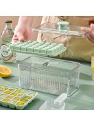 jégkocka készítő forma tárolóval