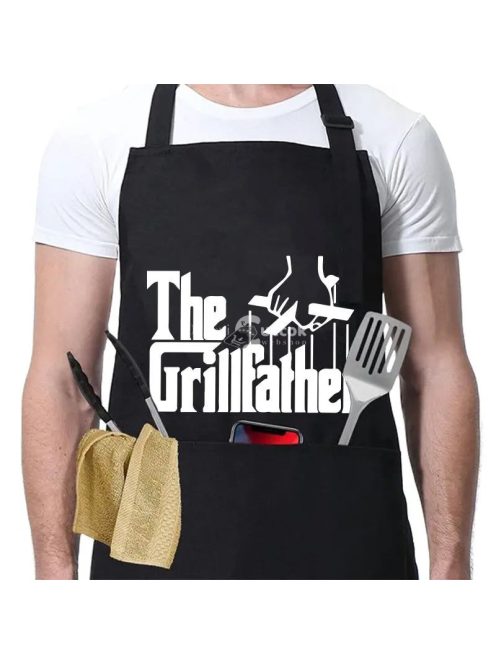 The Grillfather Vicces BBQ Kötény