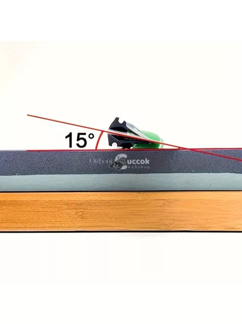 1/2db, Professzionális késélezési útmutató, Véletlenszerű késélező szögvezető, élezési útmutató fenőkőhöz, szögvezető késélező fix szerszámok, konyhai cuccok