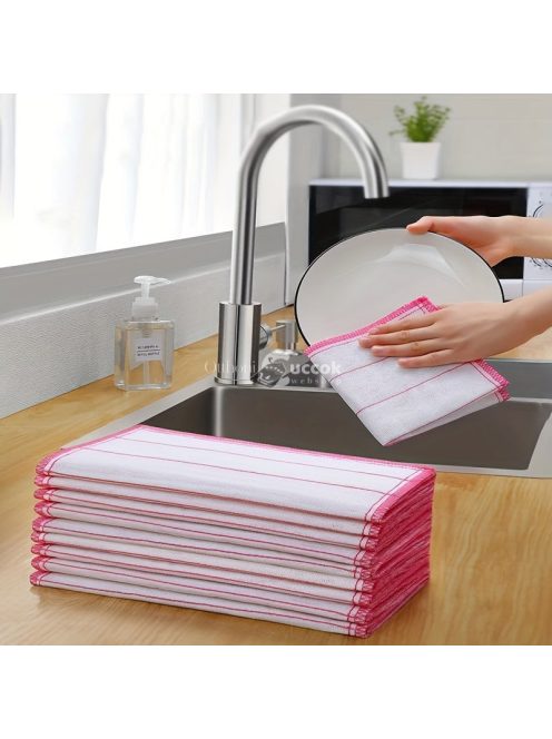 Extra-magasan nedvszívó vastag konyharuhák - Újrahasznosítható, nedves és száraz tisztítókendők konyhához, fürdőszobához és kültéri használathoz Konyharuhák Fürdőlepedők