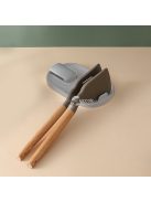 1db Edényfedél Tartó, Leveskanáltartó, Összecsukható Főzőlapáttartó