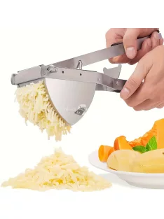   Burgonyanyomó, Rozsdamentes acél burgonyanyomó, Konyhai Zöldségnyomó csúszásmentes fogantyúval