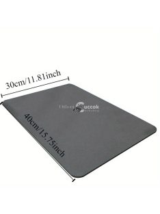   1 db PC gumi gyorsan száradó kávéalátét - Nedvszívó, csúszásmentes, multifunkcionális pultvédő konyhába, fürdőszobába és eszpresszó gépekhez