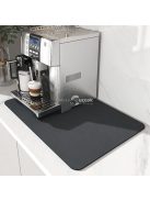 1 db PC gumi gyorsan száradó kávéalátét - Nedvszívó, csúszásmentes, multifunkcionális pultvédő konyhába, fürdőszobába és eszpresszó gépekhez