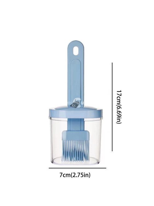 1 készlet, hordozható szilikon palackkefe magas hőmérsékletű főzéshez és grillezéshez - Könnyen tisztítható és tartós