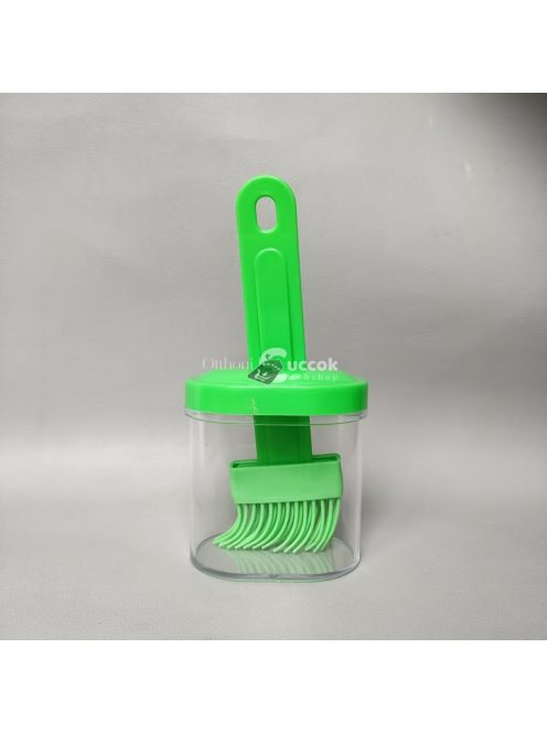 1 készlet, hordozható szilikon palackkefe magas hőmérsékletű főzéshez és grillezéshez - Könnyen tisztítható és tartós