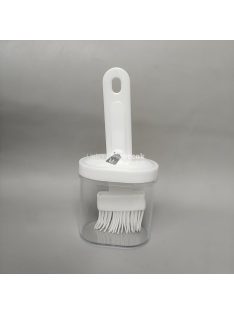   1 készlet, hordozható szilikon palackkefe magas hőmérsékletű főzéshez és grillezéshez - Könnyen tisztítható és tartós