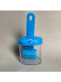   1 készlet, hordozható szilikon palackkefe magas hőmérsékletű főzéshez és grillezéshez - Könnyen tisztítható és tartós