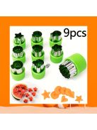 9 darabos Mini Zöldségvágó Készlet