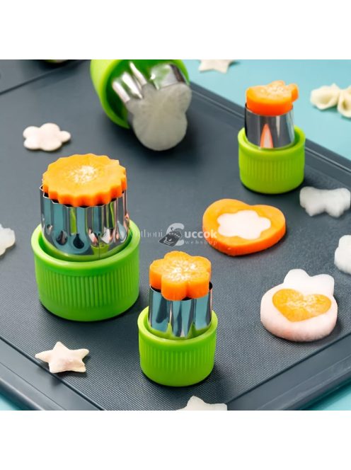 9 darabos Mini Zöldségvágó Készlet