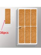 96 darab parafa címke