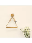 2db fa törölközőtartó - falra akasztható papírtörlő tároló