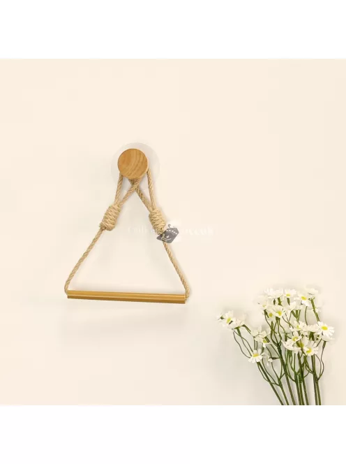 2db fa törölközőtartó - falra akasztható papírtörlő tároló