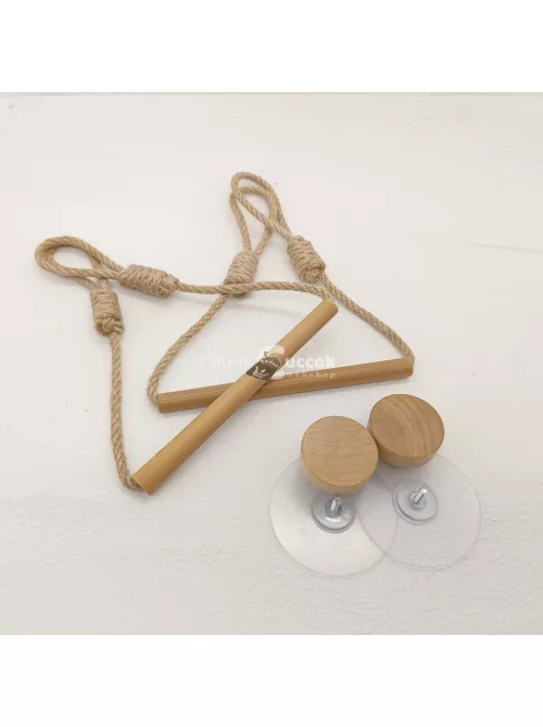 2db fa törölközőtartó - falra akasztható papírtörlő tároló