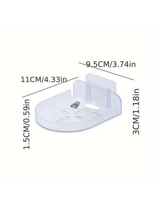 Falra szerelhető átlátszó polc biztonsági kamerákhoz és babafigyelőkhöz