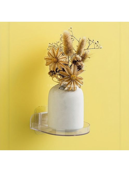 Falra szerelhető átlátszó polc biztonsági kamerákhoz és babafigyelőkhöz