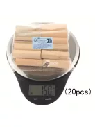 20db rusztikus fa kártyatartó