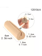 20db rusztikus fa kártyatartó