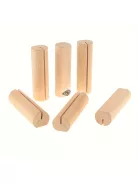 20db rusztikus fa kártyatartó