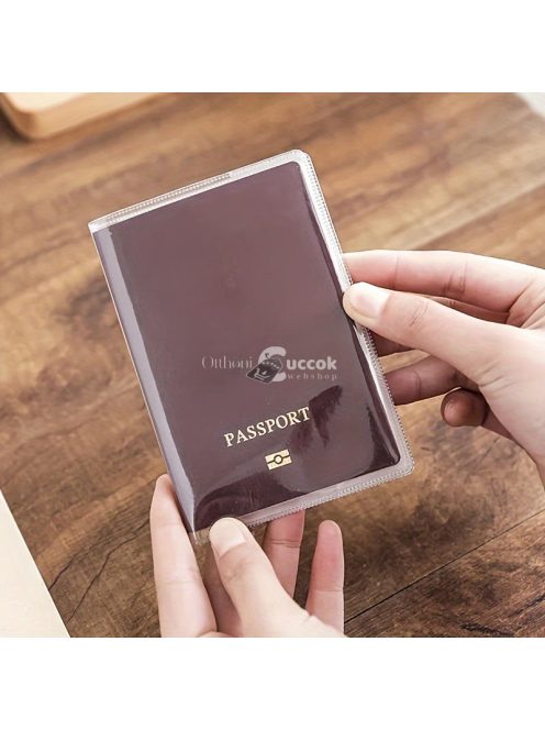 Vízálló Útlevélborító PVC Tok Útlevélhez
