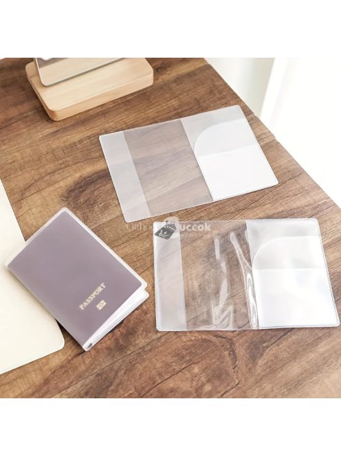 Vízálló Útlevélborító PVC Tok Útlevélhez