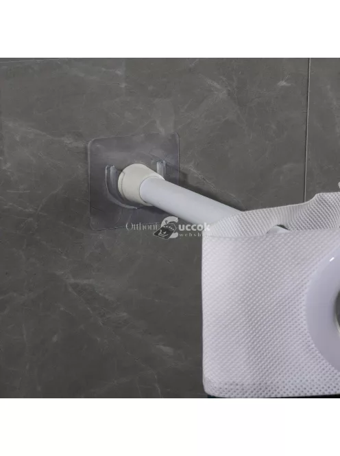 Teleszkópos zuhanyfüggő rúd tartó