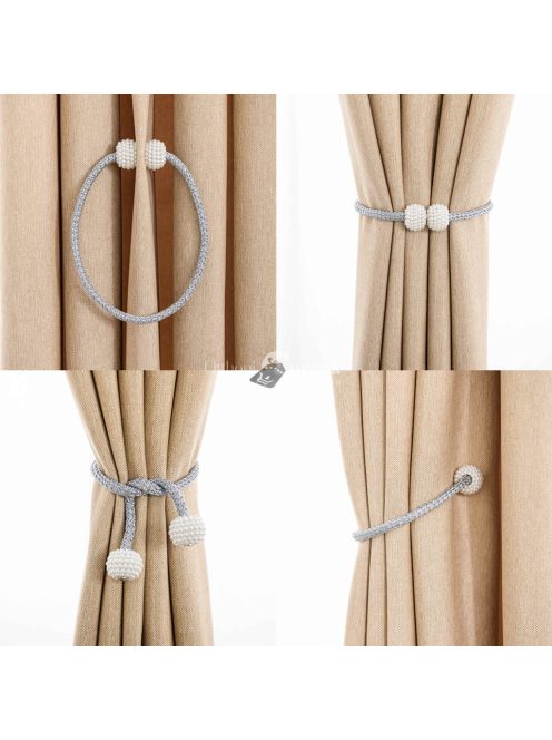 2db Mágneses Függönyrögzítő