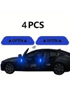4 Db Autóajtóra helyezhető fényvisszaverő matrica