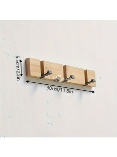 Sokoldalú bambusz ruhaakasztó