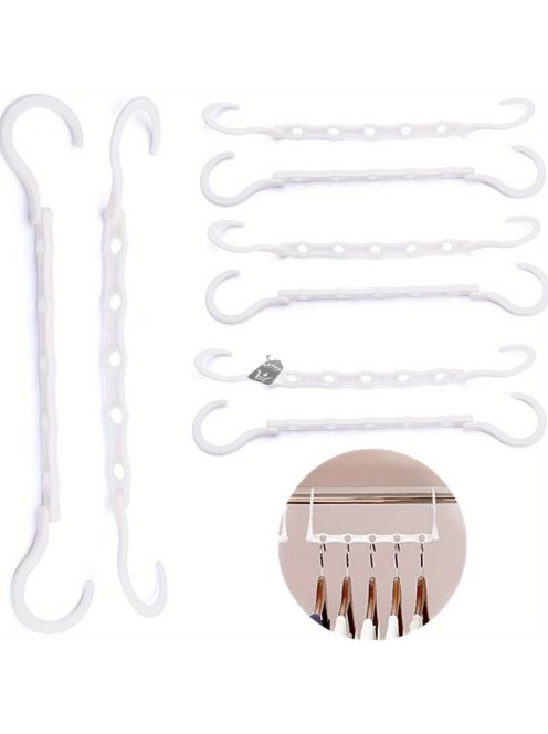 Helytakarékos vállfa tartó akasztó