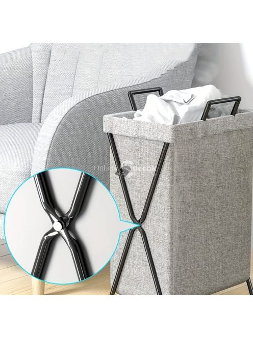 Nagy Kapacitású Összecsukható Szennyeskosár