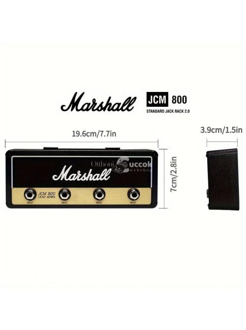 Stílusos Gitárrősítő alakú Kulcstartó