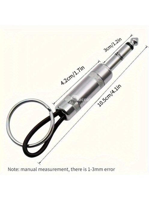 Stílusos Gitárrősítő alakú Kulcstartó