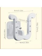 Papucstartó,  Falra szerelhető tároló